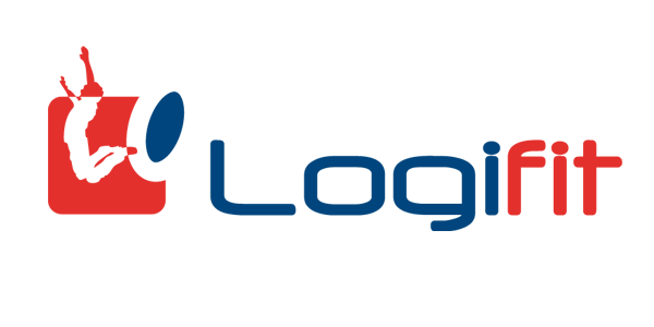 Logo der Fitness- und Ernährungsfirma NUTRISE. Der weiße Schriftzug 'NUTRISE' ist prominent auf einem horizontalen Banner platziert, das aus zwei roten Seitenstreifen und einem zentralen, dunkelblauen Bereich besteht. Ein modernes Design für Nahrungsergänzung und Sportnahrung.